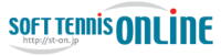 ソフトテニスオンライン　ロゴ