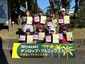 女子　3位　福岡市選抜（福岡県）