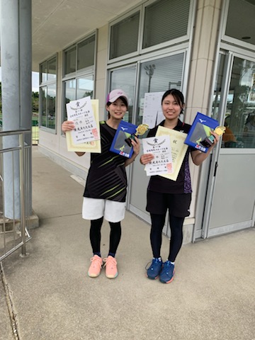 一般女子　優勝 福島・家村ペア（Y‘ｚ）