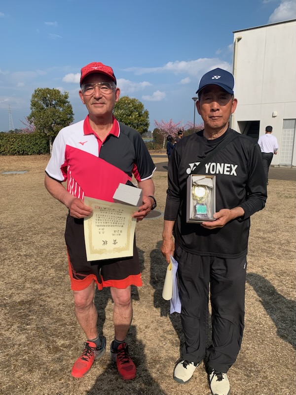 C級男子　２位 潮田・長友ペア（フェニックス）