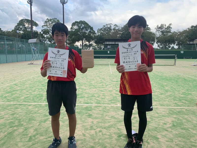 小学生A 3位 秋山・岩佐ペア(東大宮FF)