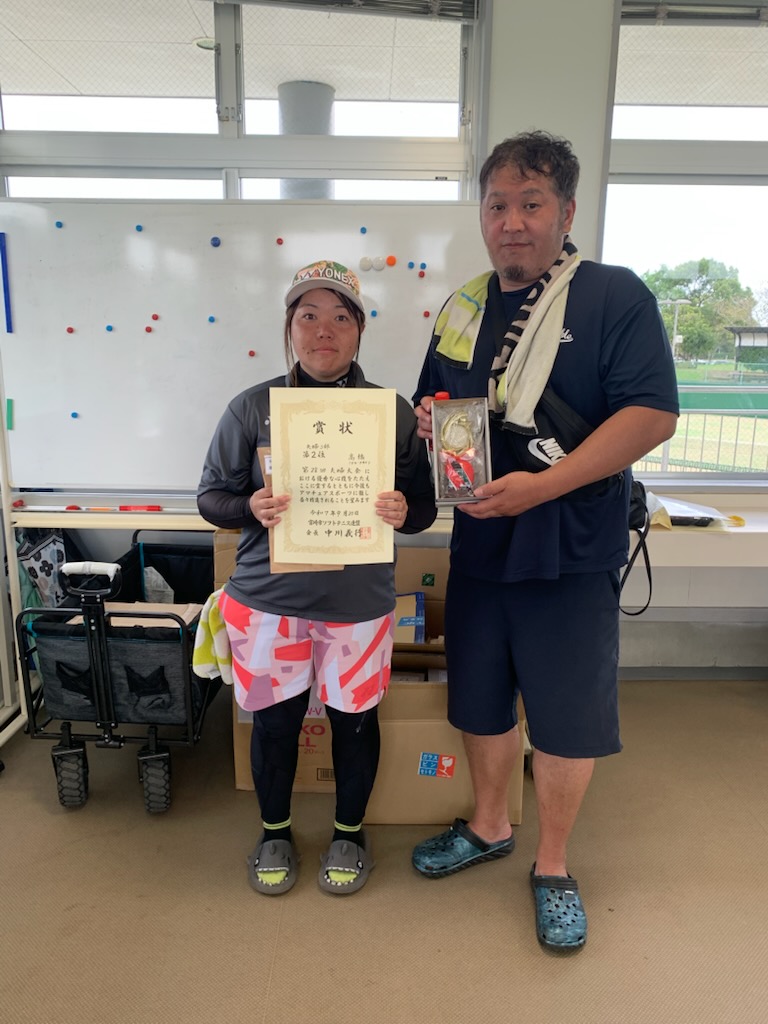 夫婦3部　2位 髙橋ペア（ブルースカイ）