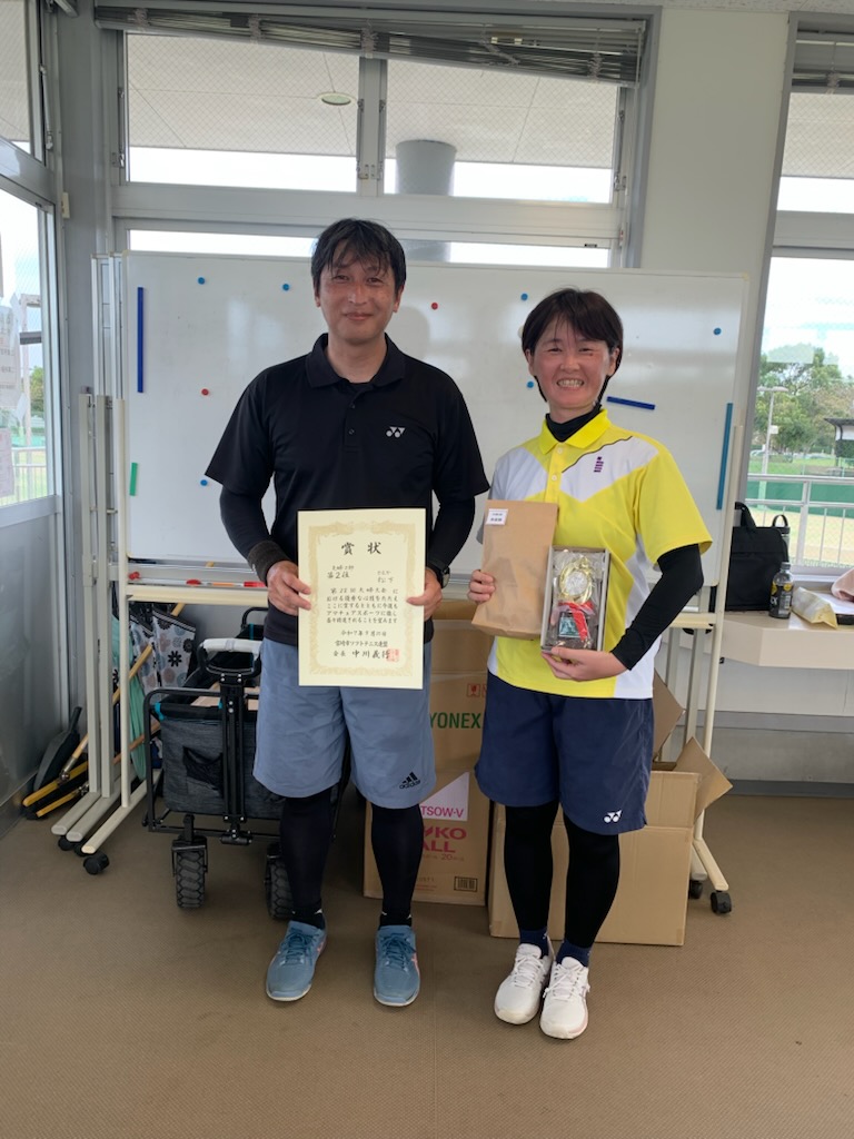 夫婦２部　２位 松下ペア（ひむか）