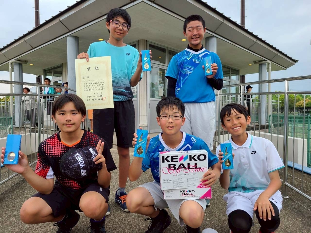 B級　男子　優勝　赤江C