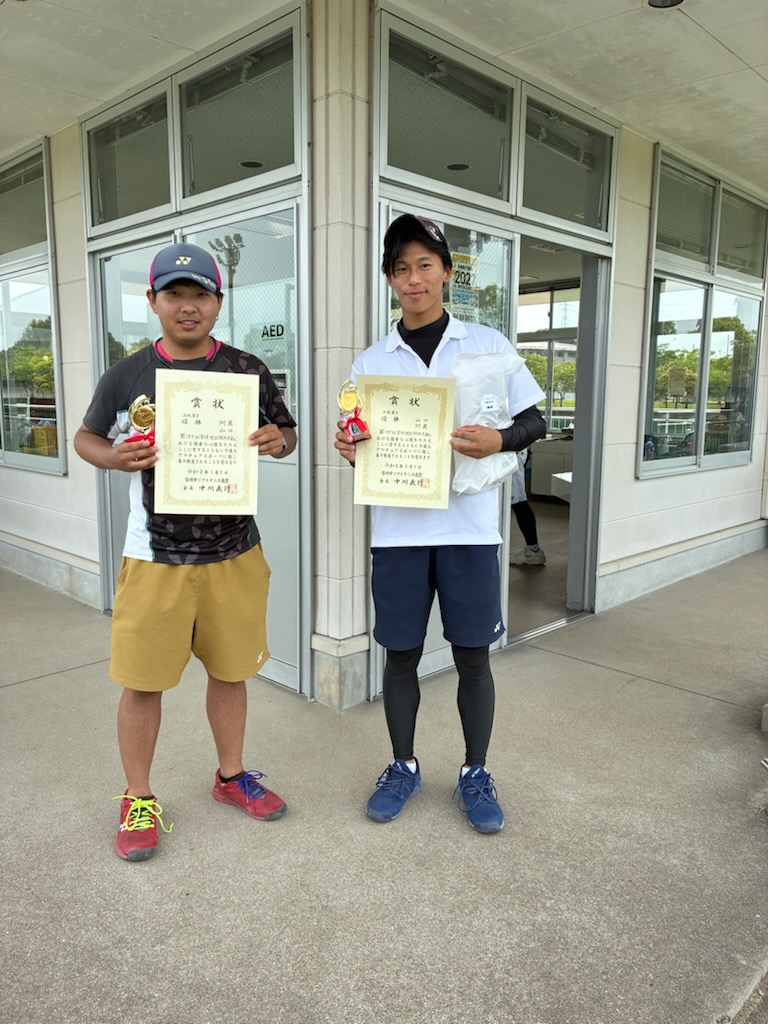 A級男子　優勝 山口・阿萬ペア（TSTS）