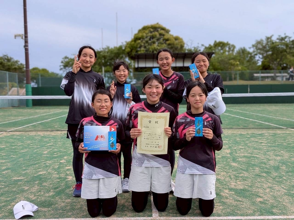 女子A級　準優勝　木脇中