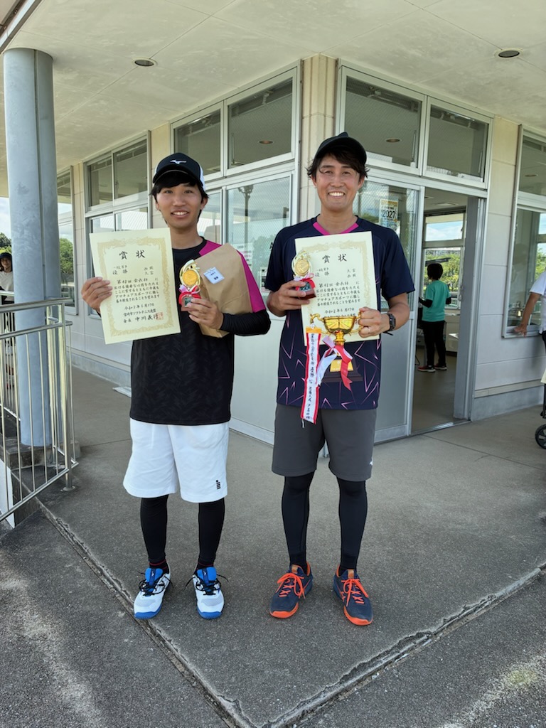 一般男子　優勝 西岡・大富ペア（SPC）